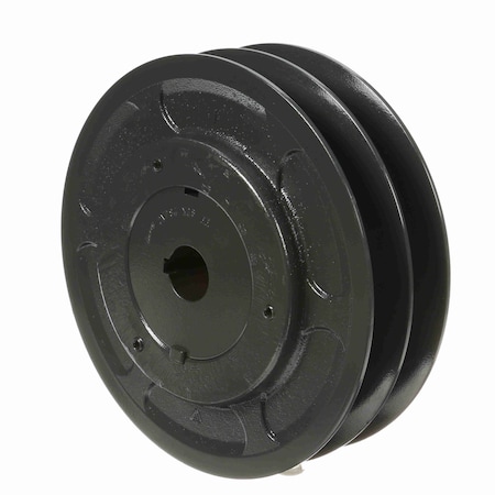 Browning 2 Groove Cast Iron Finish Bore Fhp Variable Pitch Sheave, 2VP84X28MM 2VP84X28MM